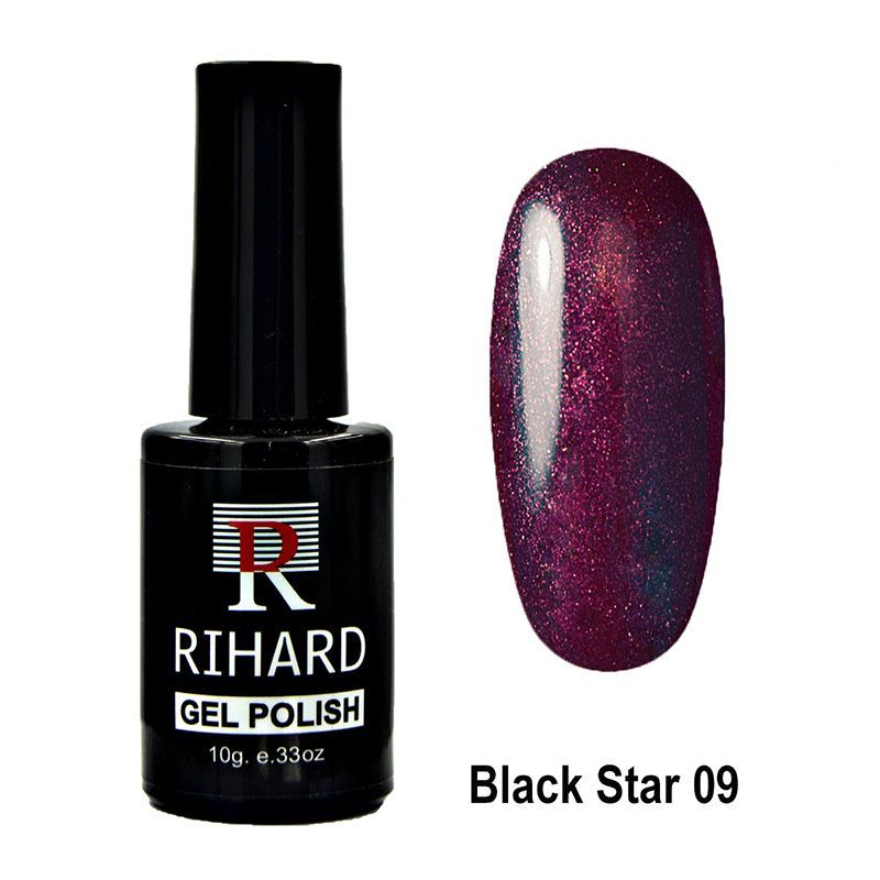 Rihard Gel Polish Black Star 09 82342