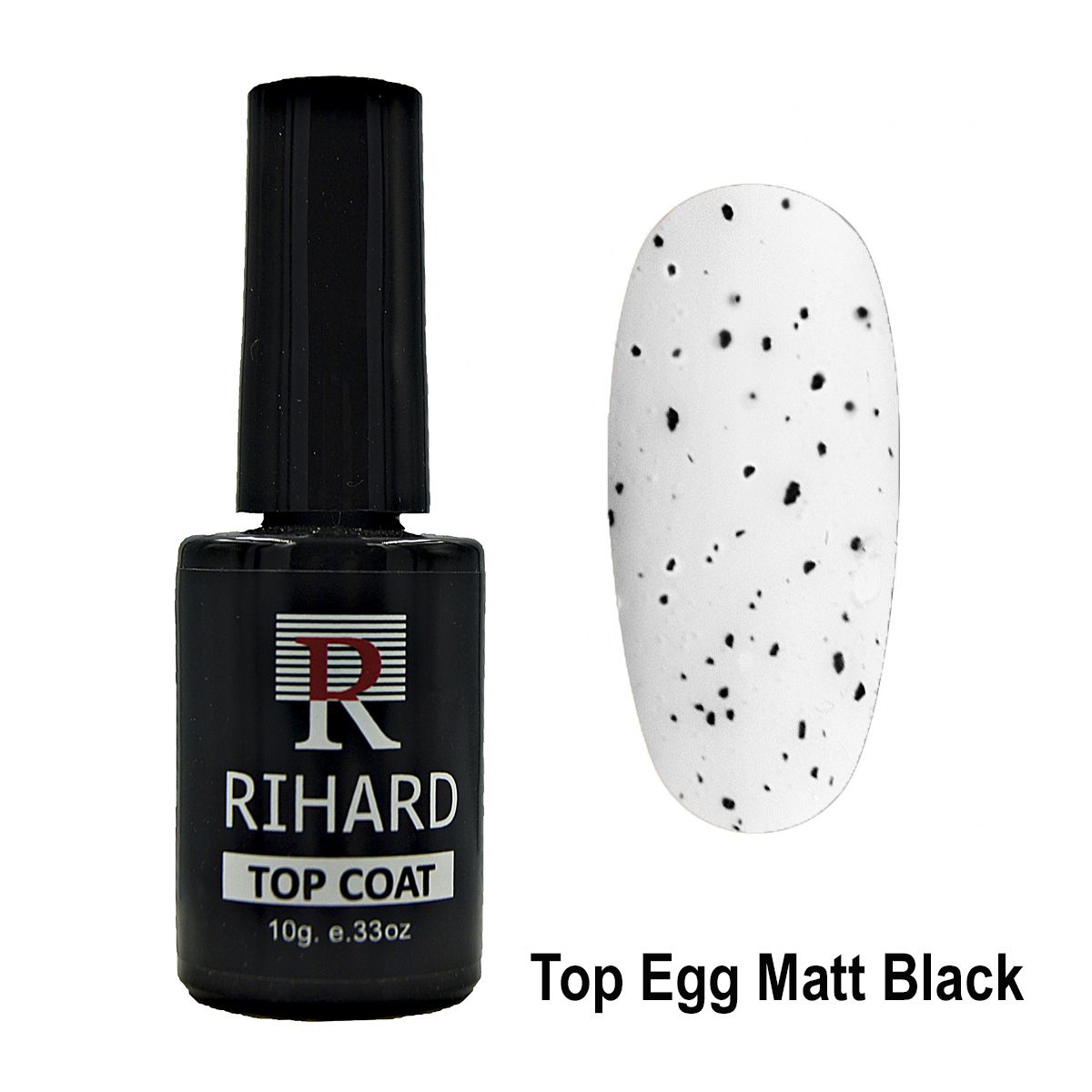 Rihard Top Egg Matt Black 73593