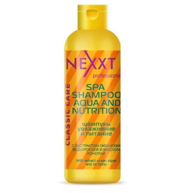NEXXT  Spa Shampoo Aqua Аnd Nutrition 83357