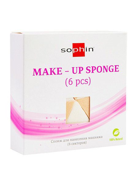 Sophin Make Up Sponges "6 sectors" 31314