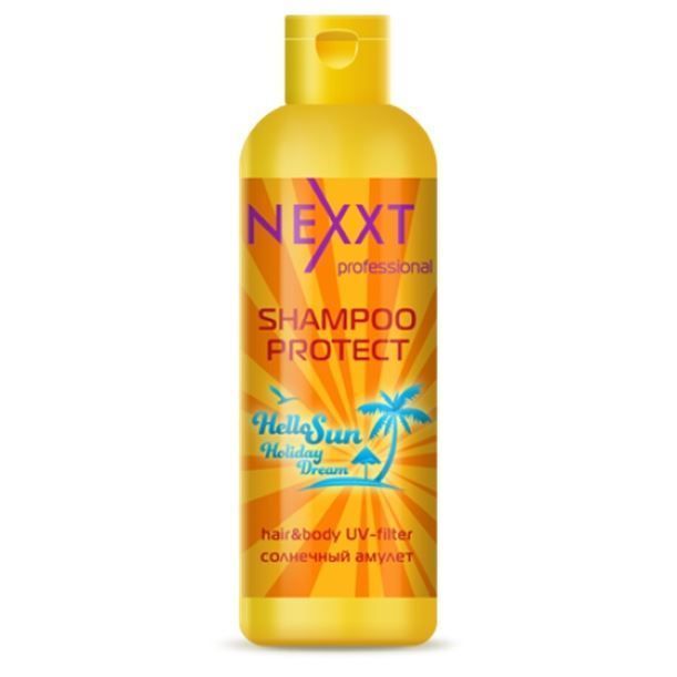 NEXXT Shampoo Protect Hair & Body UV-Filter  84013